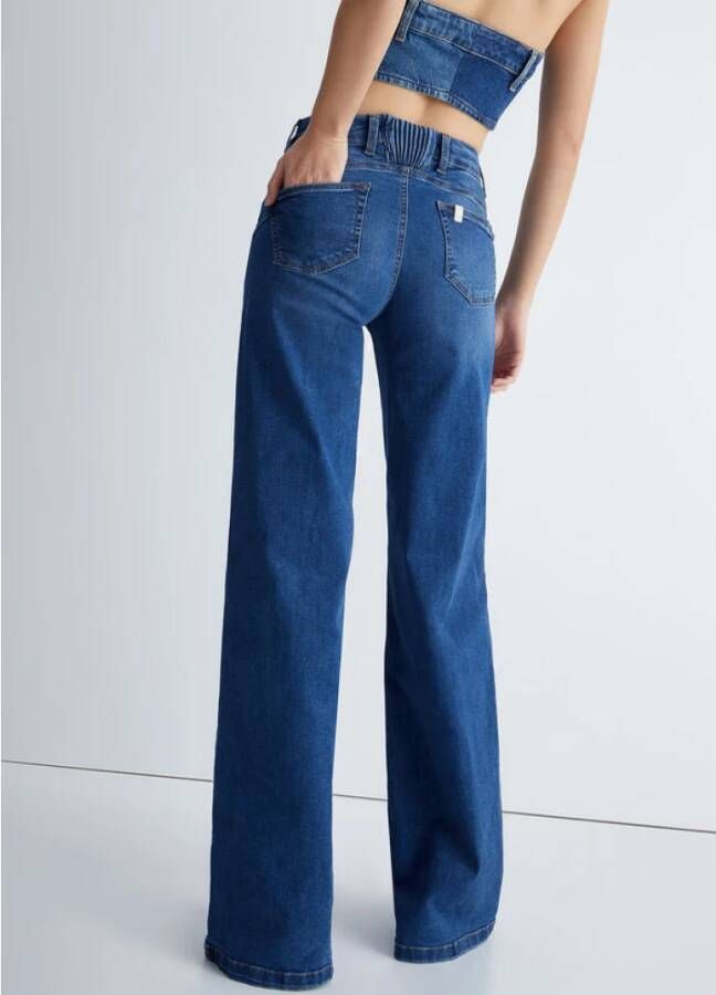 Liu Jo Flared Jeans Blauw Dames