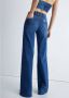 Liu Jo Milieuvriendelijke high-waisted flared jeans Blauw Dames - Thumbnail 2