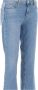 Liu Jo Gouden Metalen Gedetailleerde Rits Jeans Blue Dames - Thumbnail 4