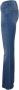 Liu Jo Regular Fit Flared Leg Jeans met 5 Zakken Blauw Dames - Thumbnail 5