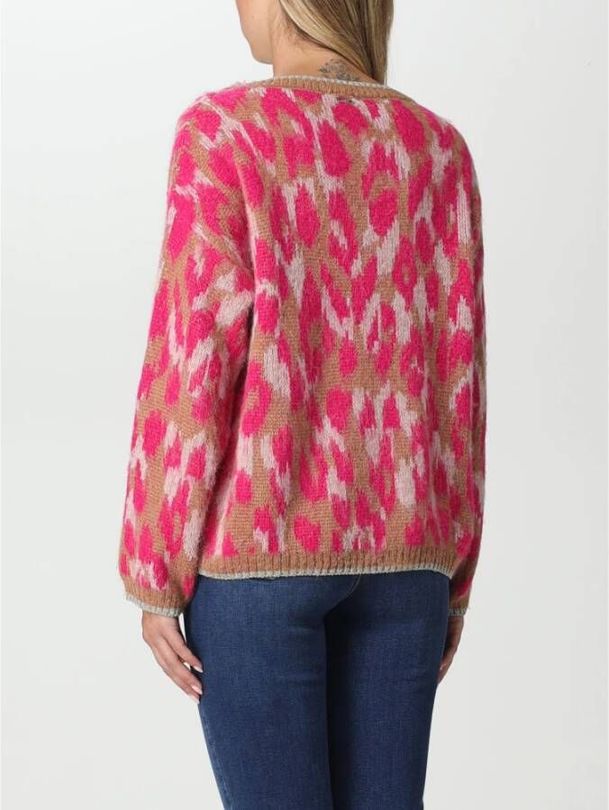 Liu Jo Glam Bruin Multicolor Trui Bruin Dames
