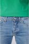 Liu Jo Blauwe effen jeans met ritssluiting en knoopsluiting Blue Heren - Thumbnail 3