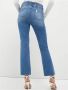 Liu Jo Hoge Taille Princess Crop Flare Jeans Blue Dames - Thumbnail 1