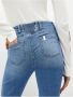 Liu Jo Hoge Taille Princess Crop Flare Jeans Blue Dames - Thumbnail 4