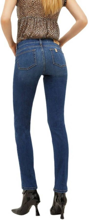 Liu Jo Slimfit-jeans Blauw Dames
