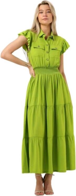 Liu Jo Klassieke jurk Green Dames
