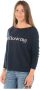 Liu Jo Comfortabele Blauwe Sweatshirt Blauw Dames - Thumbnail 2