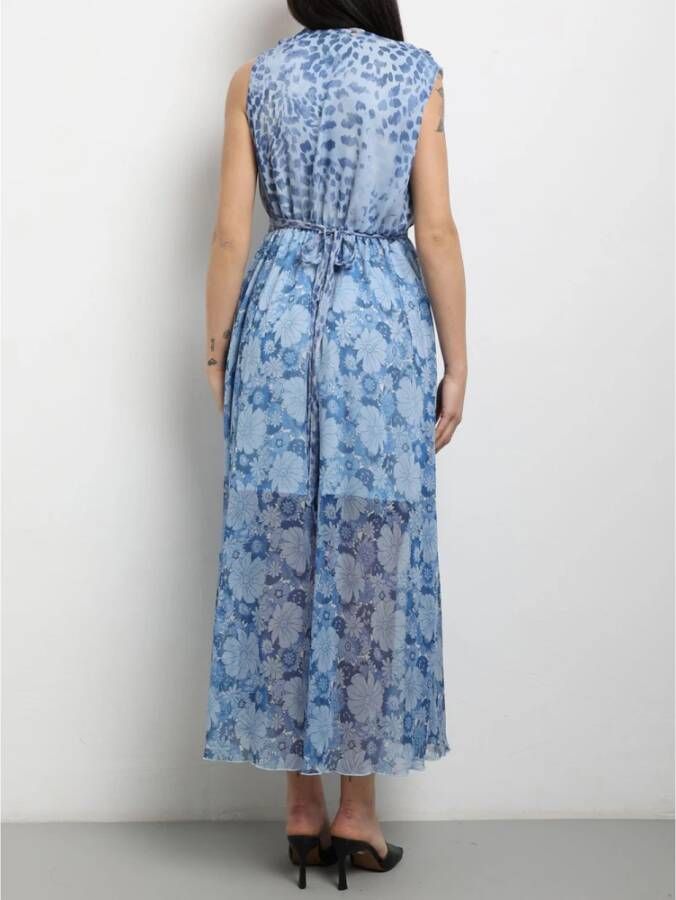 Liu Jo Verhoog je stijl met deze prachtige lange jurk Blauw Dames