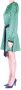 Liu Jo Groene jurken Green Dames - Thumbnail 2