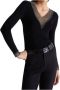 Liu Jo Zwarte Shirt 100% Samenstelling Productcode: Mf3355Ms49I Zwart Dames - Thumbnail 4