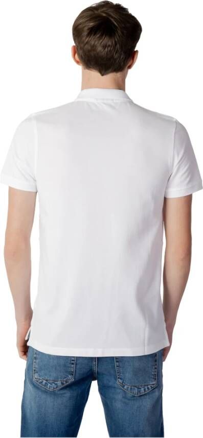 Liu Jo Heren Polo T-shirt met korte mouwen Wit Heren