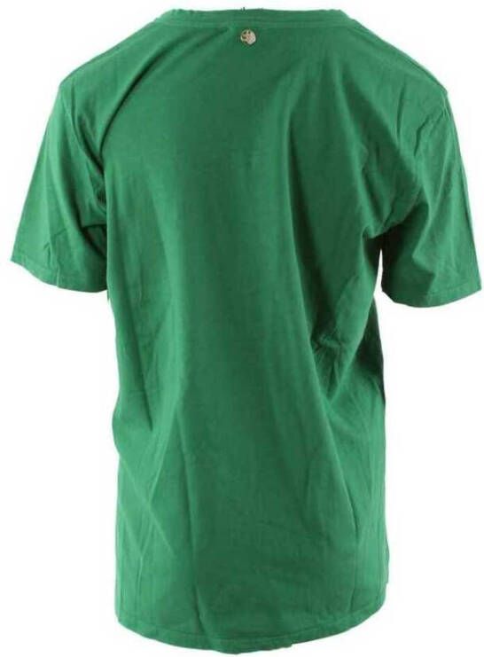 Liu Jo Groen Katoenen T-Shirt uit de Rebel Queen Collectie Groen Dames