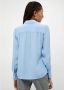 Liu Jo Klassieke kraag effen kleur damesoverhemd Blauw Dames - Thumbnail 2