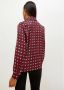 Liu Jo Overhemd met strikdetail Bruin Dames - Thumbnail 6