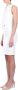 Liu Jo Aansluitende Mini Jurk met V-hals en Decoratieve Knopen Wit Dames - Thumbnail 5