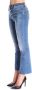 Liu Jo Cropped Denim Jeans met elastische inzet Blue Dames - Thumbnail 4