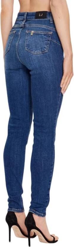 Liu Jo Divine High-Waisted Skinny Jeans Blauw Dames