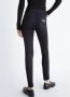 Liu Jo Zwarte Stretch Denim Hoge Taille Jeans met Strass Logo Black Dames - Thumbnail 3