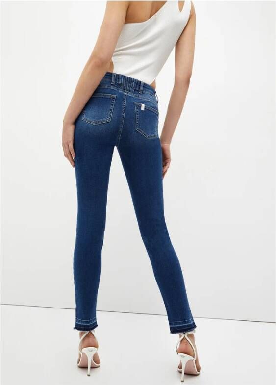 Liu Jo Milieuvriendelijke Skinny Jeans Blauw Dames