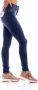 Liu Jo Blauwe Jeans met Gebruikte Wassing en Vernietigde Details Blue Dames - Thumbnail 14