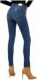 Liu Jo Slim Fit Jeans Blauw Dames - Thumbnail 2