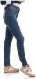 Liu Jo Slim-Fit Blauwe Jeans met Branding en Stenen Blauw Dames - Thumbnail 6