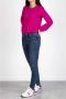 Liu Jo Hoge Taille Skinny Jeans met Gebruikt Effect Blauw Dames - Thumbnail 6
