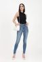 Liu Jo Hoge taille skinny jeans D.Blue Dk Tencel Sun Blauw Dames - Thumbnail 6