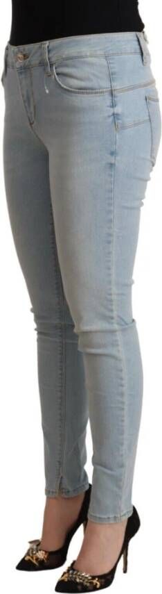 Liu Jo Lichtblauwe Slim Fit Denim Jeans Blauw Dames