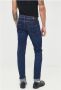 Liu Jo Blauwe effen heren jeans met ritssluiting en knoopsluiting Blue Heren - Thumbnail 4