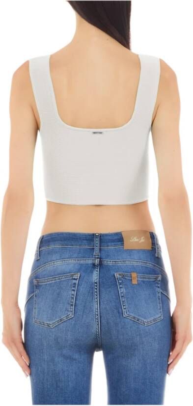 Liu Jo Sleeveless Tops Beige Dames
