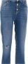 Liu Jo Dames Jeans met Rits en Knoop Blue Dames - Thumbnail 2