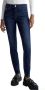 Liu Jo Slim-Fit High-Waisted Jeans met Fonkelend Logo Blauw Dames - Thumbnail 5