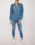 Liu Jo Parfait Monroe Reg Slim-Fit Jeans Blauw Dames - Thumbnail 4
