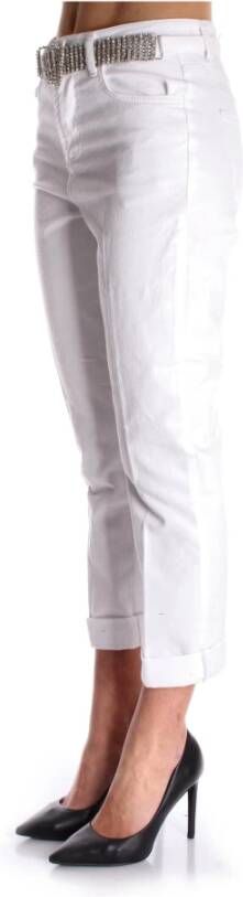 Liu Jo Witte Slim-Fit Jeans Wit Dames