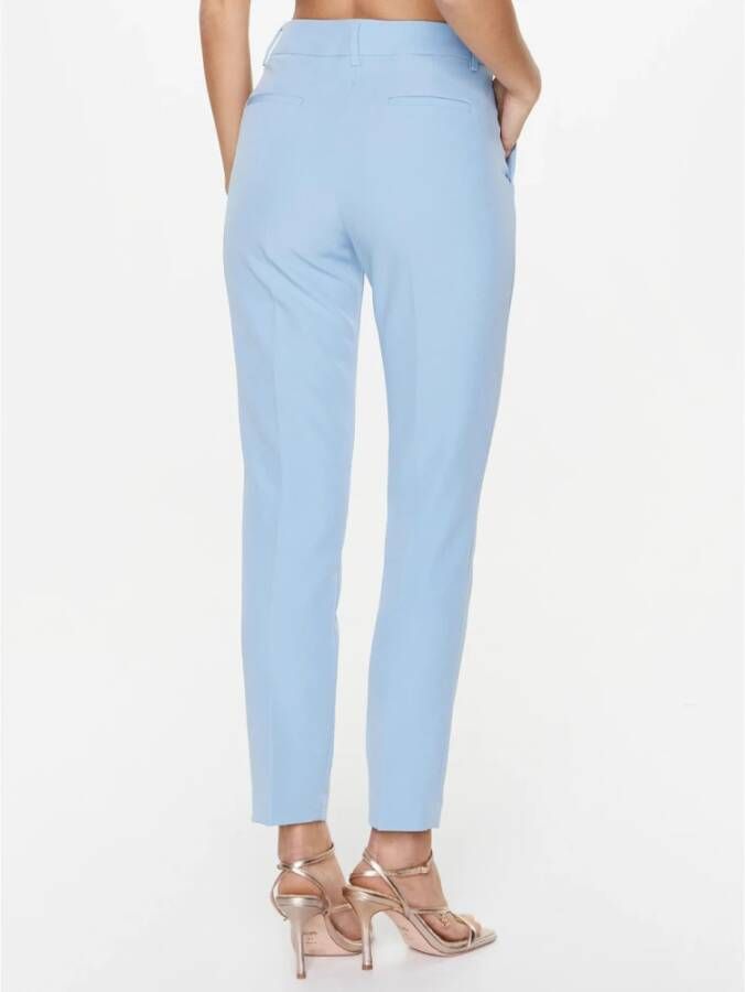 Liu Jo Celeste Blue Heaven Slim-fit Broek Blauw Dames