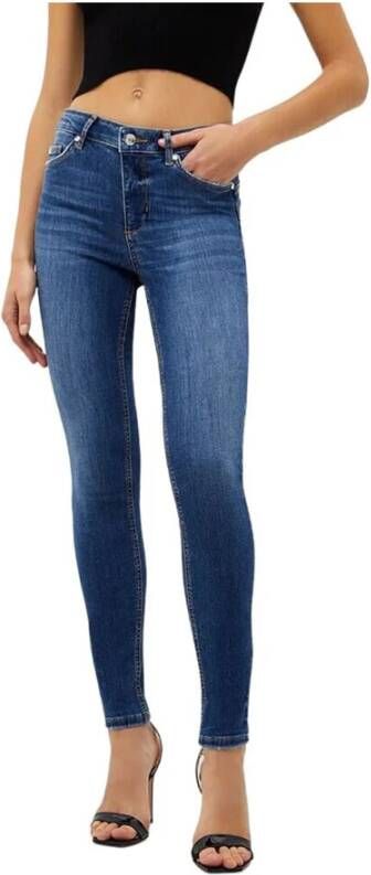 Liu Jo Stijlvolle Skinny Jeans Blauw Dames