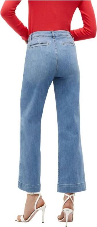Liu Jo Straight Jeans Blauw Dames