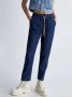 Liu Jo Broek met trekkoord in de taille Blauw Dames - Thumbnail 4