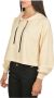 Liu Jo Easywear Cropped hoodie Oliver pastelgeel - Thumbnail 2