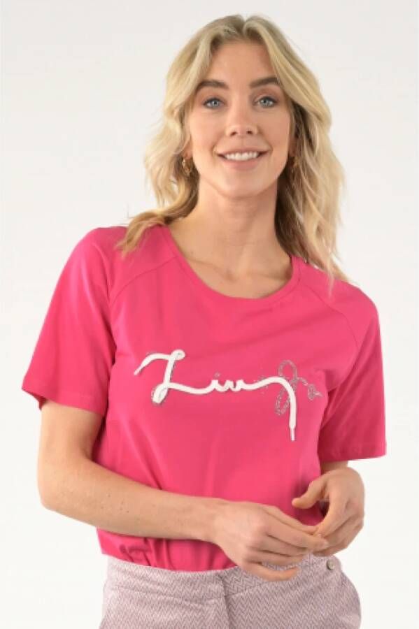 Liu Jo T-shirt Roze Dames