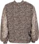 Liu Jo Beige Blouse met Dierenprint en Striksluiting Beige Dames - Thumbnail 2