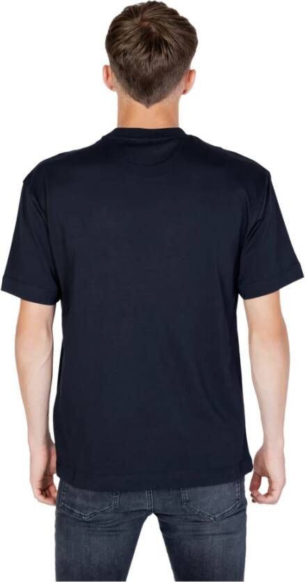 Liu Jo Geborduurd Logo T-shirt Blauw Heren