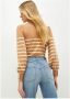 Liu Jo Elegante aansluitende trui Brown Dames - Thumbnail 6