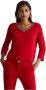 Liu Jo Blauwe V-hals Gebreide Kleding voor Dames Blauw Dames - Thumbnail 2