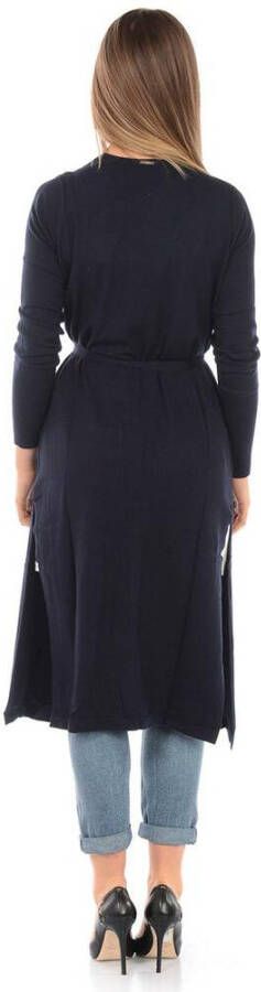 Liu Jo Elegant Gebreid Vest Blauw Dames