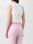 Liu Jo Stijlvolle ECS Gilet Vest voor modebewuste vrouwen Wit Dames - Thumbnail 2