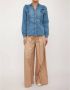 Liu Jo Duifgrijze Jeans Vernieuw je garderobe met stijlvolle comfort Bruin Dames - Thumbnail 4