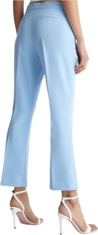 Liu Jo Wide Trousers Blauw Dames
