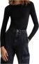 Liu Jo Zwarte Shirt 100% Samenstelling Productcode: Mf3139Ms49I Black Dames - Thumbnail 2